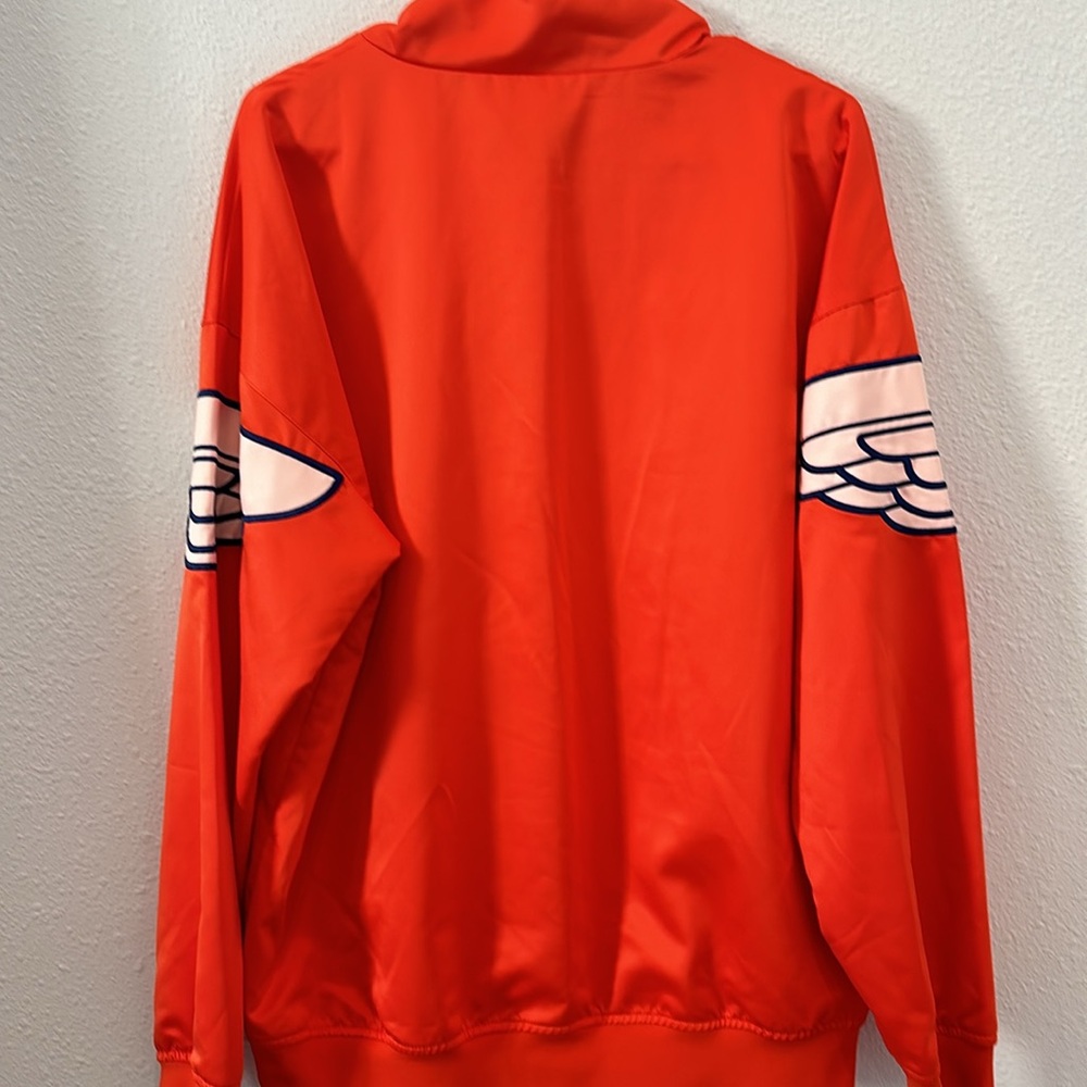 Air Jordan quarter zip jacket men’s new with tags orange wings medium - Picture 2 of 5